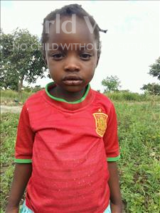 Choose a child to sponsor, like this little girl from Keembe, Ndeiiwe age 5