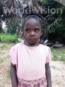 Choose a child to sponsor, like this little girl from Keembe, Constance age 3