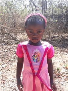 Choose a child to sponsor, like this little girl from Keembe, Ireen age 3