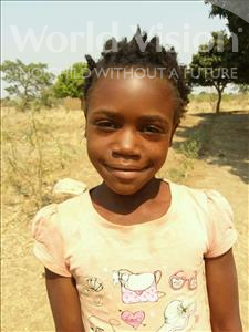 Choose a child to sponsor, like this little girl from Keembe, Milliam age 8