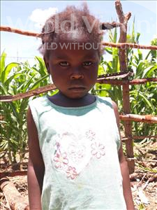 Choose a child to sponsor, like this little girl from Keembe, Peggy age 3