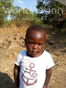 Choose a child to sponsor, like this little boy from Keembe, Victor age 2