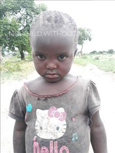 Choose a child to sponsor, like this little girl from Keembe, Florence age 2