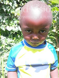 Choose a child to sponsor, like this little boy from Keembe, Peter age 2