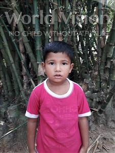 Choose a child to sponsor, like this little boy from Ghoraghat, Abdullah Nishat age 3