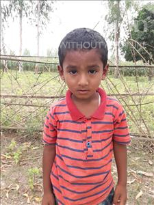 Choose a child to sponsor, like this little boy from Ghoraghat, Niloy age 3