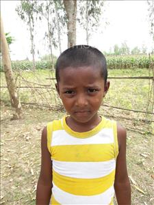 Choose a child to sponsor, like this little boy from Ghoraghat, Subroto age 6