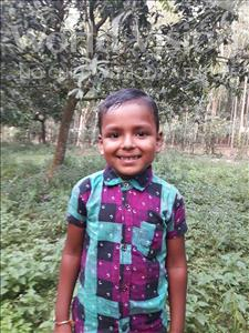 Choose a child to sponsor, like this little boy from Ghoraghat, Proshanto age 5