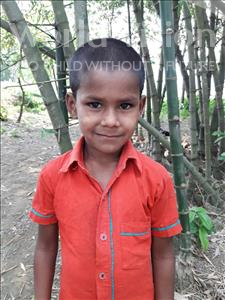 Choose a child to sponsor, like this little boy from Ghoraghat, Yeasin Emran age 5