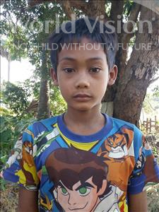 Choose a child to sponsor, like this little boy from Soutr Nikom, Soky age 9
