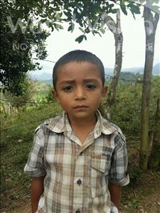 Choose a child to sponsor, like this little boy from Maya, Carlos Eliezer age 4