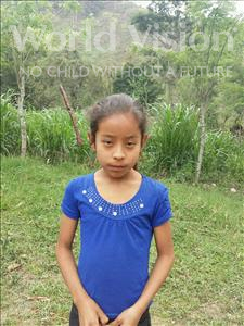 Choose a child to sponsor, like this little girl from Maya, Ana Yuleydi age 9