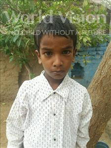 Choose a child to sponsor, like this little boy from Bhojpur, Vishanu age 8