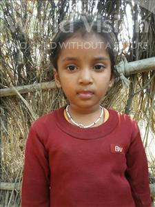 Choose a child to sponsor, like this little boy from Bhojpur, Radha age 6