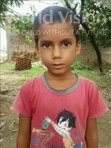 Choose a child to sponsor, like this little boy from Bhojpur, Rajveer age 6