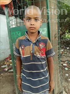 Choose a child to sponsor, like this little boy from Patna, Raushan age 6
