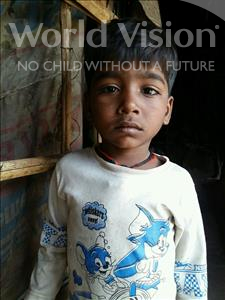 Choose a child to sponsor, like this little boy from Patna, Gaurav age 5