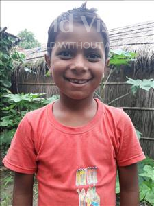 Choose a child to sponsor, like this little boy from Vaishali, Subham age 7