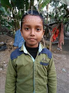 Choose a child to sponsor, like this little boy from Vaishali, Shiften Raja age 9
