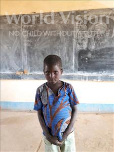 Choose a child to sponsor, like this little boy from Komabangou, Samahilou age 7