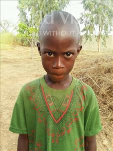 Choose a child to sponsor, like this little boy from Mbella, Latsouck age 9