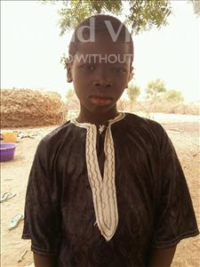 Choose a child to sponsor, like this little boy from Mbella, Aliou age 11