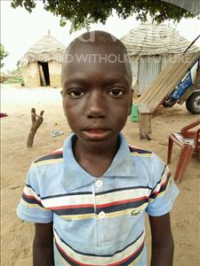 Choose a child to sponsor, like this little boy from Mbella, Ousseynou age 9