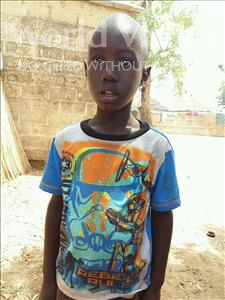 Choose a child to sponsor, like this little boy from Mbella, Made age 6