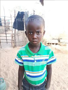 Choose a child to sponsor, like this little boy from Mbella, Mamadou age 5
