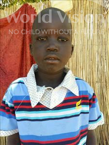Choose a child to sponsor, like this little boy from Mbella, Diene age 7