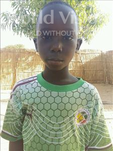 Choose a child to sponsor, like this little boy from Mbella, Aliou age 6