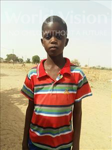 Choose a child to sponsor, like this little boy from Mbella, Ablaye age 7