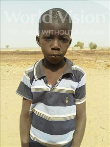 Choose a child to sponsor, like this little boy from Mbella, Mouhameth age 8
