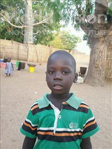Choose a child to sponsor, like this little boy from Mbella, Ousmane age 4
