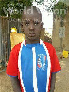 Choose a child to sponsor, like this little boy from Mbella, Mamadou age 7