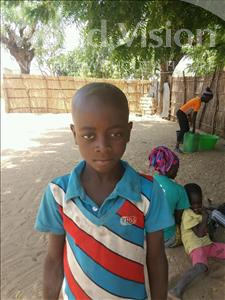 Choose a child to sponsor, like this little boy from Mbella, Moussa age 7