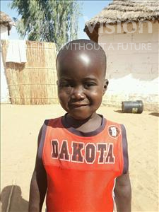 Choose a child to sponsor, like this little boy from Mbella, Checkoul Khadim age 3
