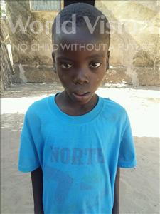 Choose a child to sponsor, like this little boy from Loul, Latyr age 9
