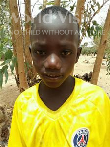 Choose a child to sponsor, like this little boy from Loul, Mindor Ndeb age 7