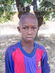 Choose a child to sponsor, like this little boy from Loul, Thomas Diegane age 10