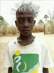 Choose a child to sponsor, like this little boy from Loul, Lorent Dibocor age 8