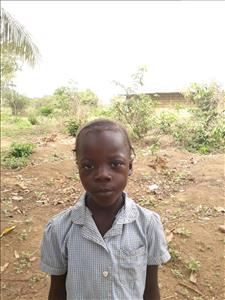 Choose a child to sponsor, like this little girl from Jong, Madiana age 7