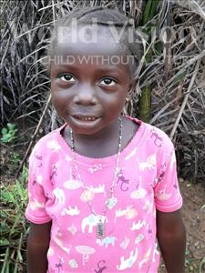 Choose a child to sponsor, like this little girl from Jong, Normah age 5
