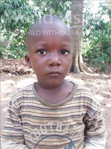Choose a child to sponsor, like this little boy from Imperi, Duraman age 3