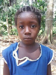 Choose a child to sponsor, like this little girl from Imperi, Tenneh age 7