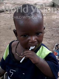 Choose a child to sponsor, like this little boy from Imperi, Enala age