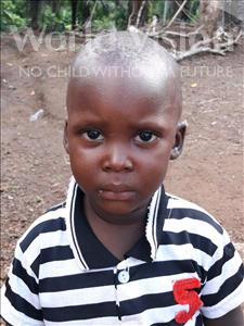 Choose a child to sponsor, like this little boy from Imperi, Joseph age 2
