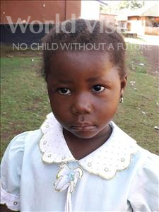 Choose a child to sponsor, like this little girl from Imperi, Esther age 3