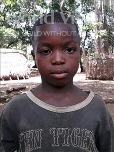 Choose a child to sponsor, like this little boy from Imperi, Albert age 6