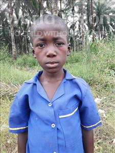 Choose a child to sponsor, like this little boy from Tegloma, Sheriff age 8